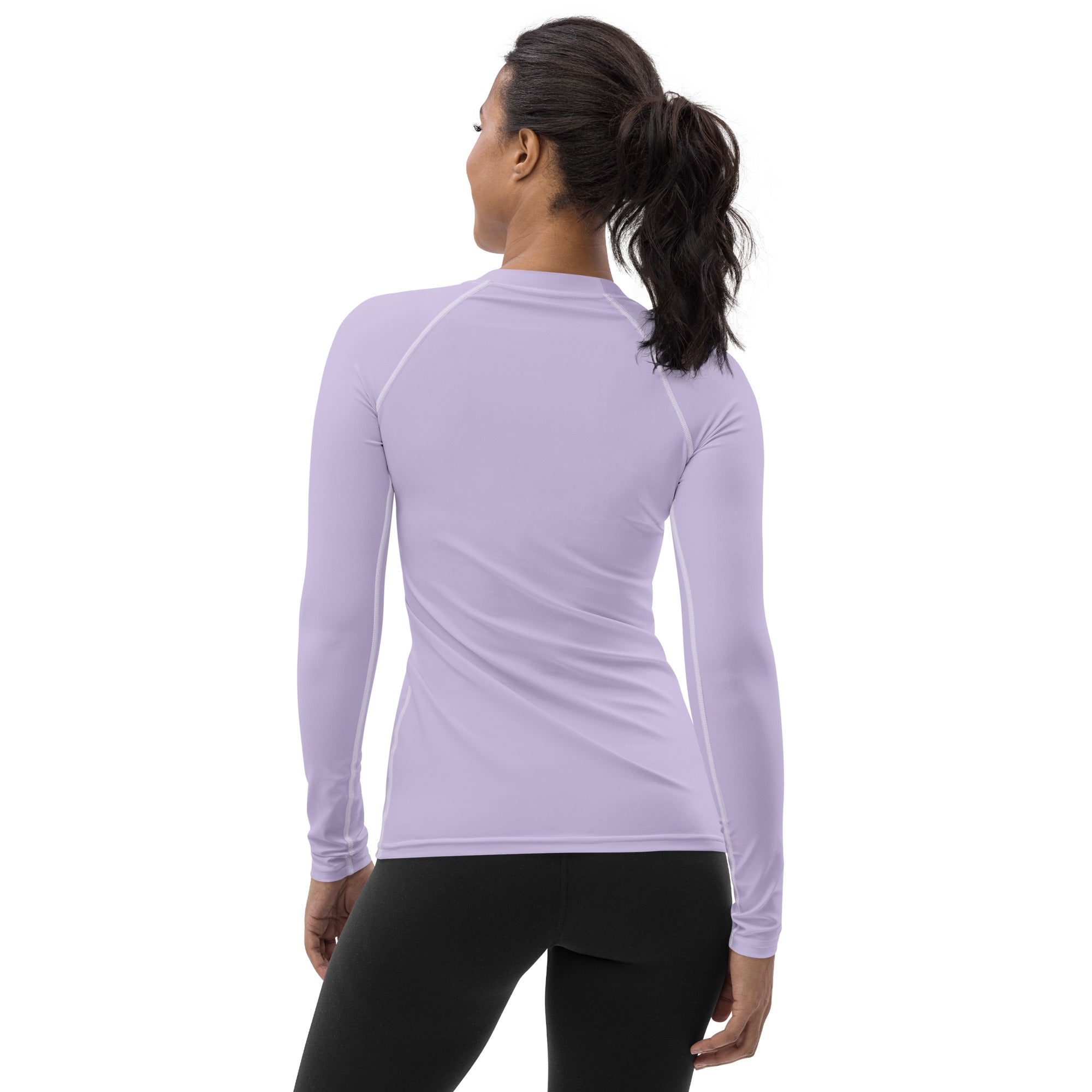 Lavender Skies Performance Rash Guard UPF 50 +